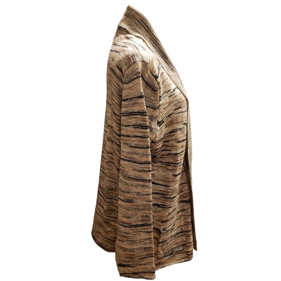 Vintage‎ White Stag Women's Open Front Cardigan Sweater Knit Striped XL - Picture 2 of 8